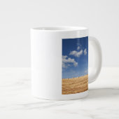 分野の干し草ベール ジャンボコーヒーマグカップ (正面右)