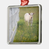 分野の牛 メタルオーナメント (左)