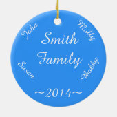 分野の美しいオレンジケシの花 セラミックオーナメント (裏面)