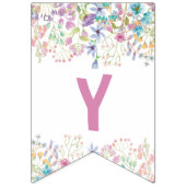 分野の花の旗布の旗 バンティングフラッグ (第2の旗)