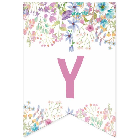 分野の花の旗布の旗 バンティングフラッグ (第2の旗)