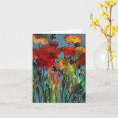 分野の花 • ミシェールAbrams -カード カード (黄色い花)