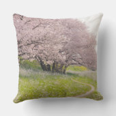 分野のYoshinoの活気付く桜の クッション (裏面)