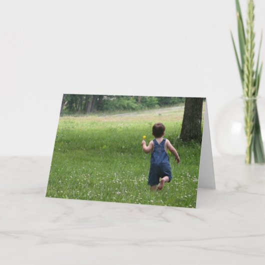 分野を通って走ること カード (正面)