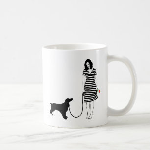 分野スパニエル犬 コーヒーマグカップ