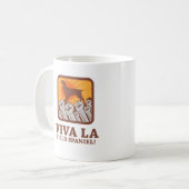 分野スパニエル犬 コーヒーマグカップ (正面左)