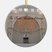 分野博物館のシカゴのクリスマスのオーナメント セラミックオーナメント (正面)