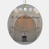 分野博物館のシカゴのクリスマスのオーナメント セラミックオーナメント (左)