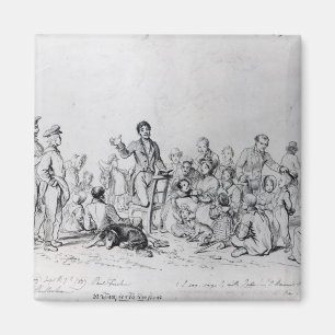 分野説教者1837年 マグネット