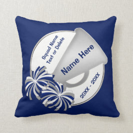 分隊のためのパーソナライズな応援のギフトのアイディアあなたの色 クッション