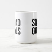 分隊のゴールのマグ コーヒーマグカップ (中央)