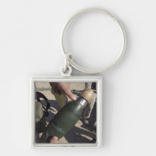 分隊のリーダーが遅延設定を指す キーホルダー (正面)