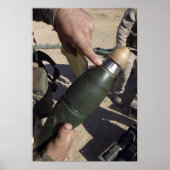 分隊のリーダーが遅延設定を指す ポスター (正面)