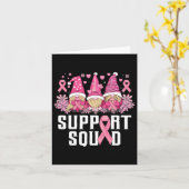 分隊の家族格言乳がん患者の支援 カード (黄色い花)