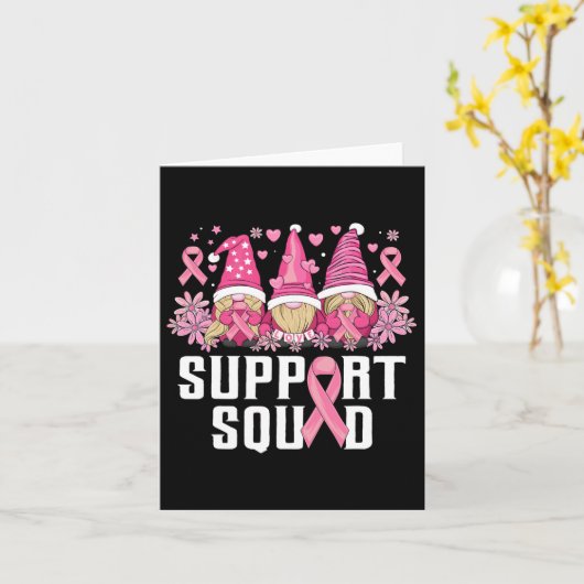 分隊の家族格言乳がん患者の支援 カード (黄色い花)