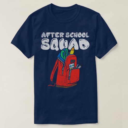 分隊の後 Tシャツ (デザイン正面)