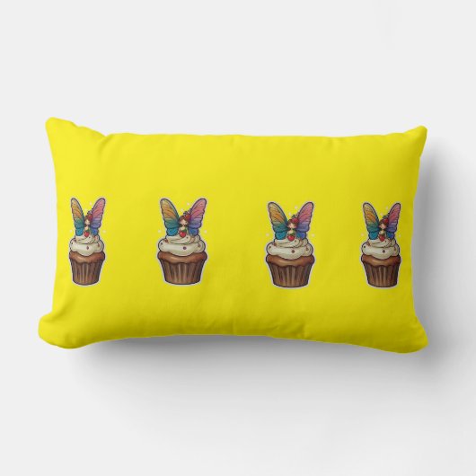 分隊を振りかける ランバークッション (正面)