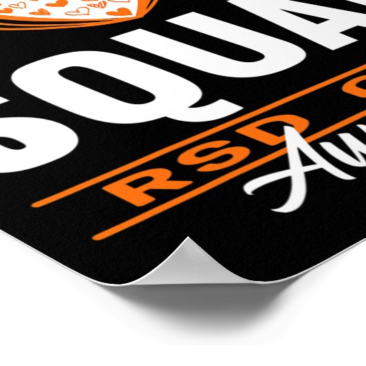 分隊サポートI反射性ジストロフィー疼痛症候群Rsd ポスター (角)