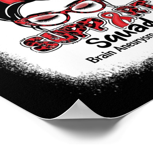 分隊メッシーブンブルゴーニュリボン脳動脈瘤1 ポスター (角)