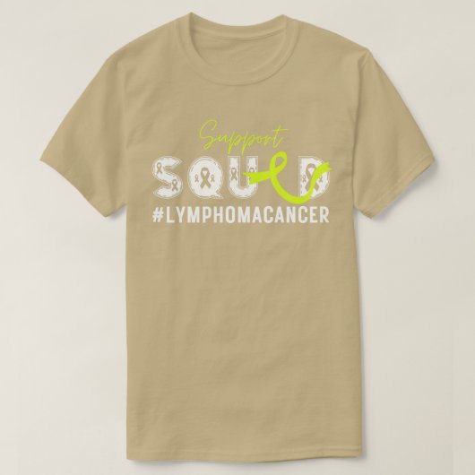 分隊リンパ腫10のサポート Tシャツ (デザイン正面)
