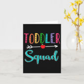 分隊先生新学期 カード (黄色い花)