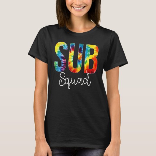 分隊絞り染め感謝の日こんにちはSに Tシャツ (正面)