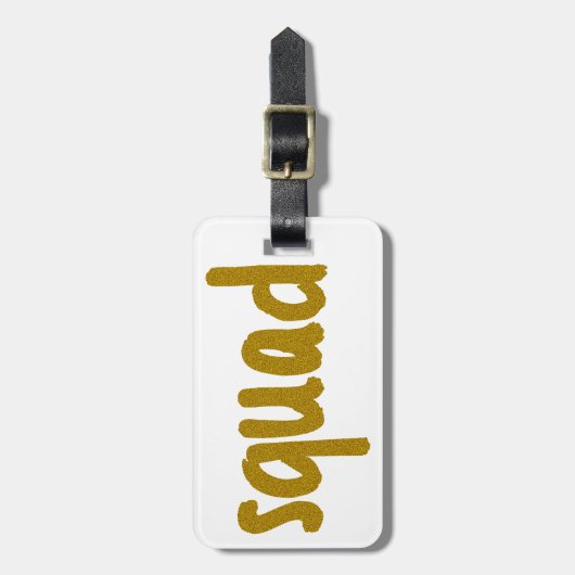 分隊 ラゲッジタグ (正面縦)