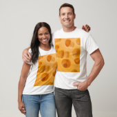 分離されたチーズのピース、素敵なデザイン Tシャツ (ユニセックス)