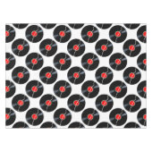 分離された壊れたレコード テーブルクロス (正面(横))