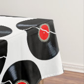 分離された壊れたレコード テーブルクロス (インサイチュ)