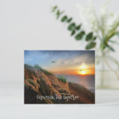 分離するが一緒に(covid 19勇気付けられる) ポストカード (スタンド正面)