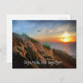 分離するが一緒に(covid 19勇気付けられる) ポストカード (正面/裏面)