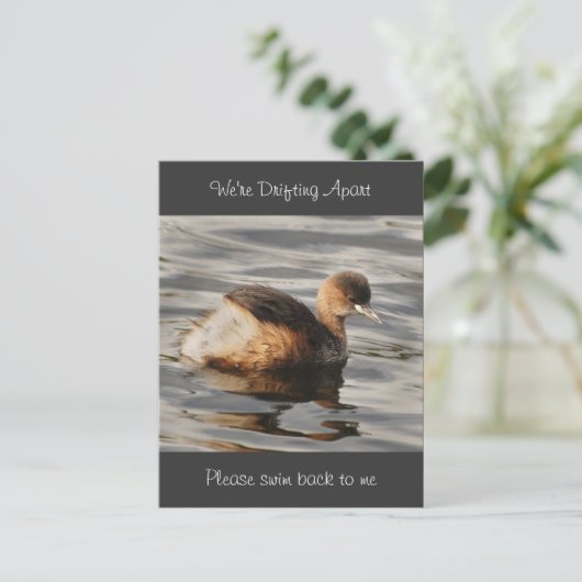 分離と分離された人間関係カード ポストカード (スタンド正面)