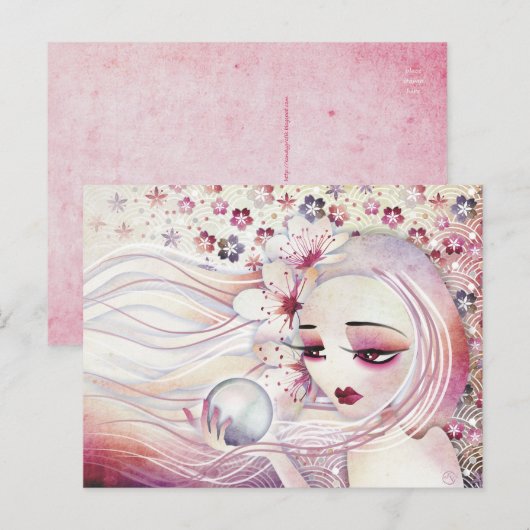 分離はがき ポストカード (正面/裏面)