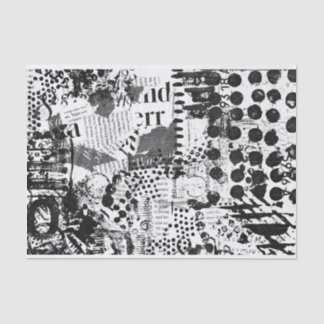 分離またはコラージュ用の混合メディアアート紙 薄葉紙