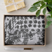 分離またはコラージュ用の混合メディアアート紙 薄葉紙 (ギフト)