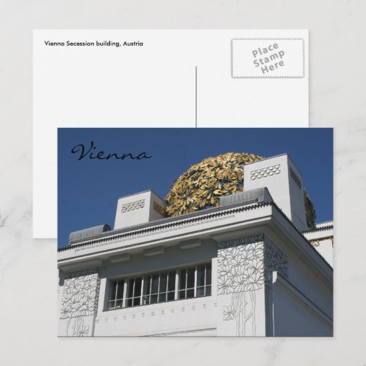 分離ウィーン ポストカード (正面/裏面)