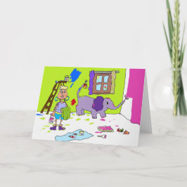 分離プロジェクト小妖精や小人 カード