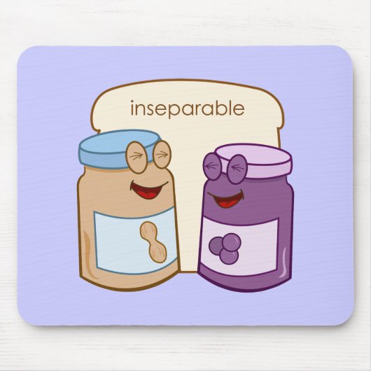 分離不可能 マウスパッド (正面)