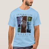 分離不安 – 淡い色 Tシャツ (正面)