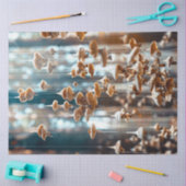 分離懸濁超現実浮遊キノコ 薄葉紙 (クラフト)