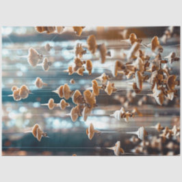 分離懸濁超現実浮遊キノコ 薄葉紙