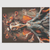 分離描写芸術的者の複数の腕 薄葉紙 (正面)