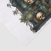 分離用ゴシック様式の薬用本棚 薄葉紙 (詳細)