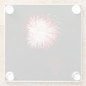 分離花火 ガラスコースター (裏面)