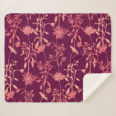 分離要素:フローラヴィンテージ シェルパブランケット (正面(横))