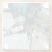 分離 ガラスコースター (裏面)