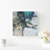 分離 スクエア壁時計 (ホーム)