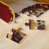 分類されたドーナツ ジグソーパズル (側面)