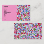 分類されたボタンの名刺 名刺 (正面/裏面)